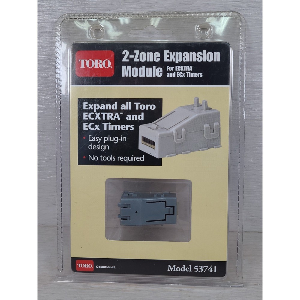 Toro 53741 ECX 2-Zone Expansion Module Timer Sprinkler Water Greenskeeper